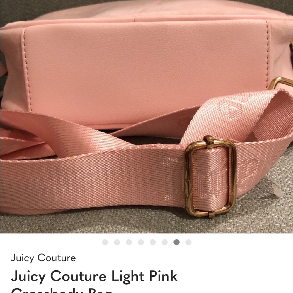 Juicy Couture New, Soft, Blush Pink Crossbody Bag - Picture 4 of 7